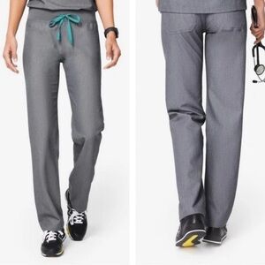 Figs Women's Livingston Basic Scrub Pant Bottoms Graphite Gray Size XXS
